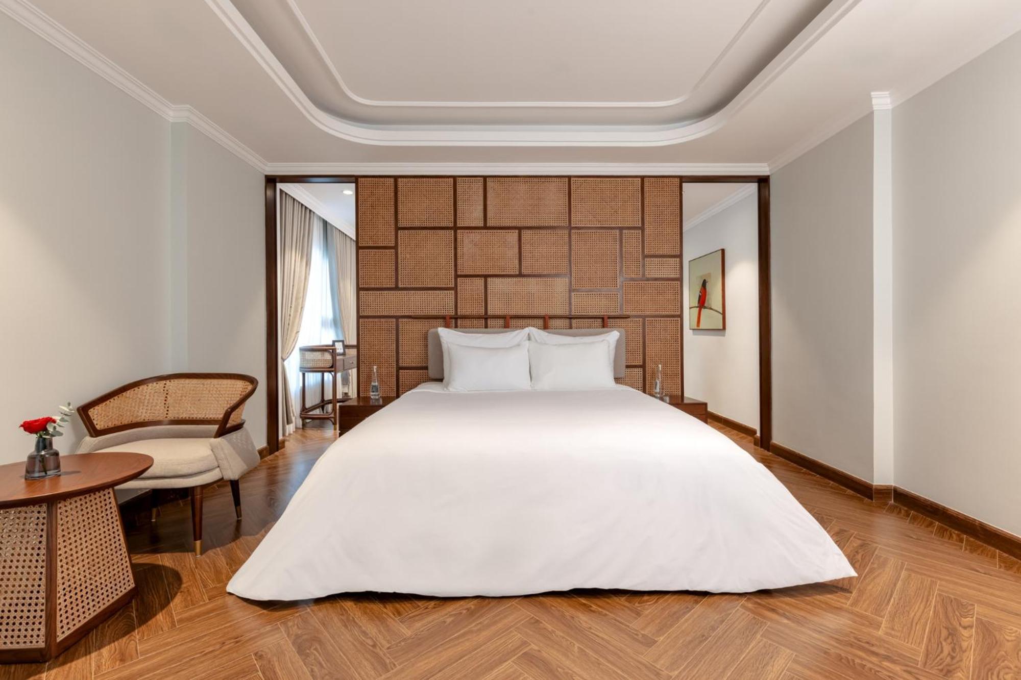 La Siesta Classic Hang Thung Hanoi Bagian luar foto A bedroom at the hotel