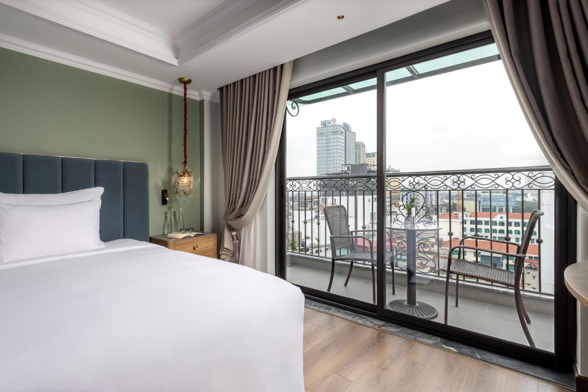 La Siesta Classic Hang Thung Hanoi Bagian luar foto Deluxe Room with Balcony